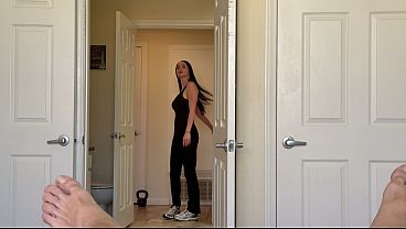 Image Drop Dead Goregous Brunette Gets Off Milking Big Cock - Violet Voss - S3XUS