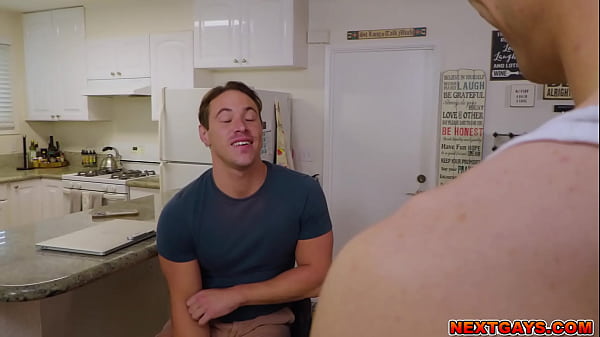 Image Kyle Fletcher decides to convince the handyman Travis Youth to squeeze him in that evening by offering to squeeze him in right now