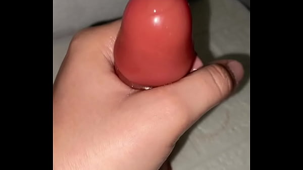 Image Latina curvy haciendo Handjob a su dildo - Dildo Play y Moaning real