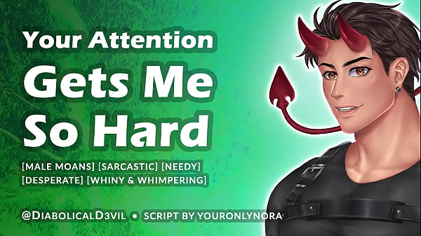 Image Your Negative Attention Gets Me Rock Hard - Moaning Loud - Diabolical D3vil Strokes