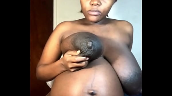 Image My Huge black Boobs For Strangers While Pregnant