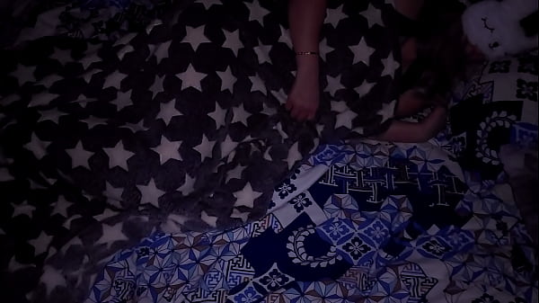 Image Jerking off to a sleeping MILF Stepmom , jerking off to me confused with her husband
