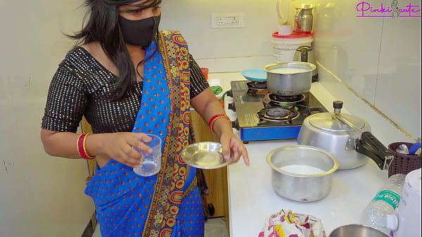 Image When I met with my Fan at my home, I Decided to fucking with him in Saree and he was very Strong on Bed- Cowgirl Riding.