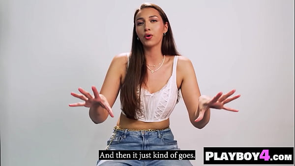 Image Horny big tits pornstar Bella Rolland enjoys masturbation for the Playboy