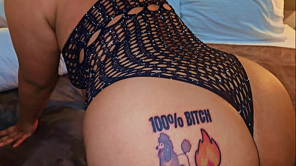 Image Hot wife shows off her new body tattoos. The Latina slut permanently marked her body so everyone knows she is a bitch shared by her cuckold husband. Sexual, explicit, and kinky tattoos