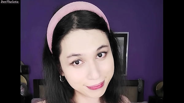 Image Cute tranny DaniTheCutie tries getting fucked by a weird looking anal beads dildo hybrid