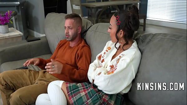 Image Teen Entertains Step dads Forbidden Hardon While She Naps On Lap Lap