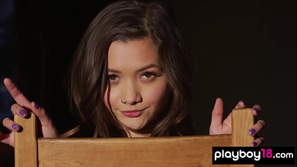 Image Passionate asian teen Alex De La Flor introducing her exotic hairy pussy