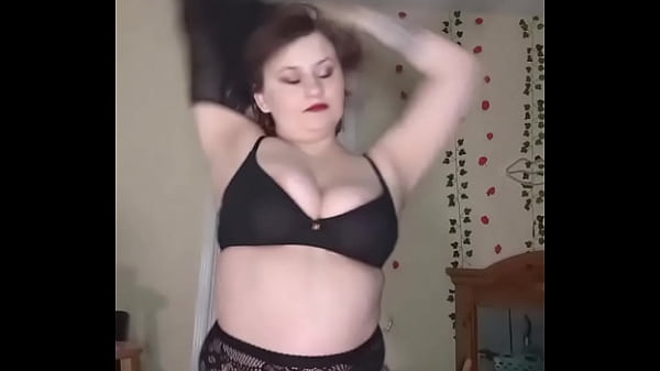 Image Sexy dancing busty goth girl striptease and chubby slut squirt