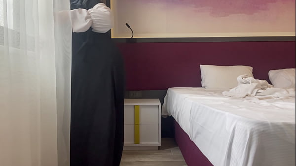 Image I fucked my stepmom on vacation in a hotel room - forbidden sex in a hijab