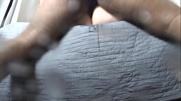 Image My friend give me a blowjob on the balcony and I fuck her hard