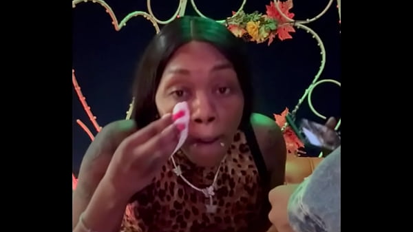 Image Carriage ride facial with cum walk