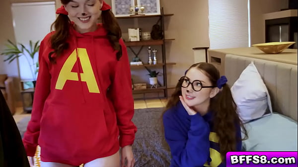Image Besties Jade Valentine Bella Blu and Megan Mistakes took turns sucking Danny Mountains cock as if it were another lollipop and then they rode it