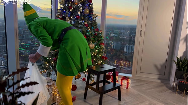 Image Aaliyah and Yasmina catch a naughty Elf stealing Christmas presents