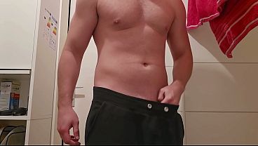 Image Had to empty my balls in the bathroom &ndash_ huge real explosion from PhantomGentX