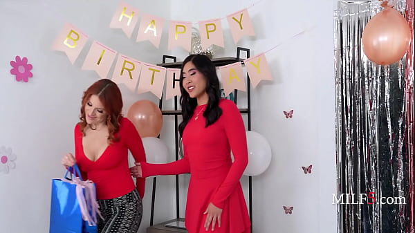 Image Stepmom's Birthday Orgy with Stepson