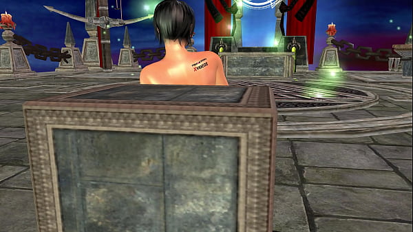 Image Animated 3D Cartoon Porn - A beautiful Tattooed girl masturbating with Bottle in a temple