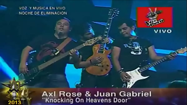 Image Knockin on Heavens Door-Axl Rose & Juan Gabriel