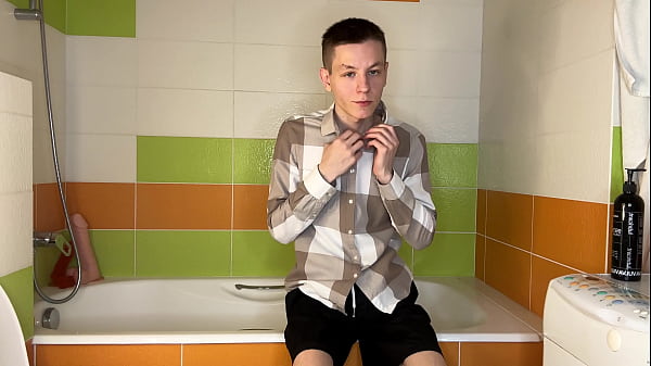 Image Hung Boy Smooth Body Suffering Weak Legs Load