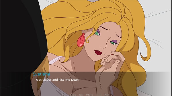 Image Secret of the House - Sexy Blonde busty widow has sex with a big white cock after a long time