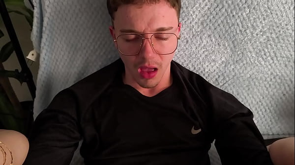 Image horny daddy masturbates me and fucks me bareback in POV hard and deep, he fills my ass with milk