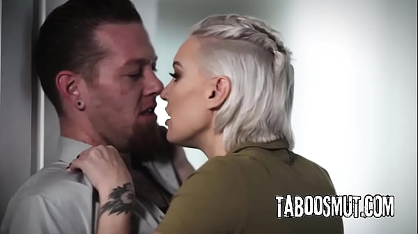 Image Blonde MILF Fucks Ex-Convict To Protect Her Stepdaughter