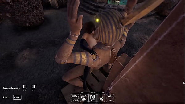 Image The ancient statue awakened and began rhythmically pounding Lara Croft's pussy. 3D hentai game animation.