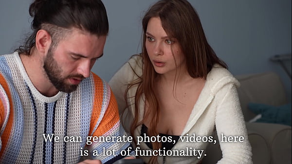 Image Stepmother caught me with her AI nudes. She get horny and let me fuck her