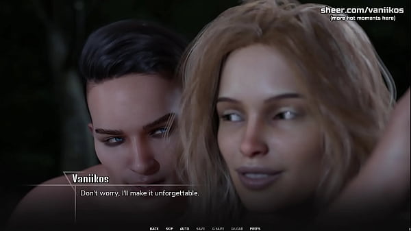 Image Busty Blonde MILF With A Big Ass Gets Impregnated With A Hot Pussy Creampie By A Big Cock Boy In The Forest. Hot Outdoor Sex At Night | Taboo University(Steam game) | Taboo Hentai Game