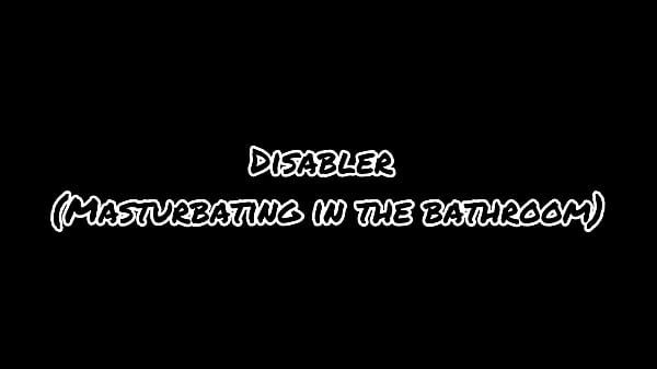 Image Masturbating in the bathroom and moan while cumming