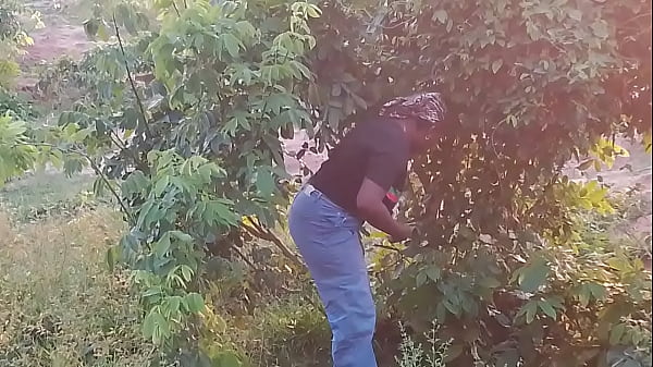 Image Two lover's going out to get something they diverted in the Bush to fuck they couldn't control their self's again they can't wait to get home