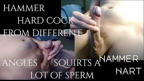 Image Hammer Hard Cock From Different Angles Squirts A Lot Of Sperm