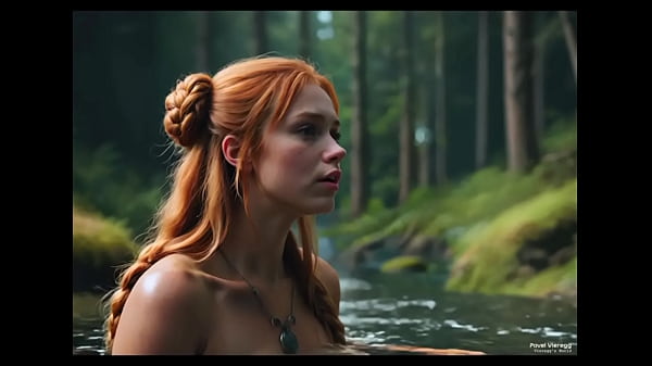 Image 3D AI HQ Solo Redhead Big tits Breast expansion Breast Play wSound added