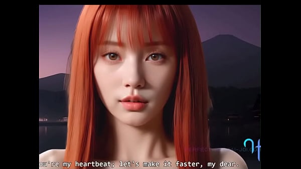 Image 3D AI HQ Redhead Asian Big tits Firm Tits Riding Solo POV Cowgirl riding POV sex wSound added