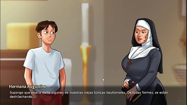 Image masturbacion al lado de una Milf pervertida que me ayuda - Summertime saga