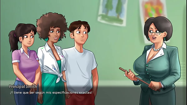 Image clase de arte termina sexual con todos desnudos - summertime saga