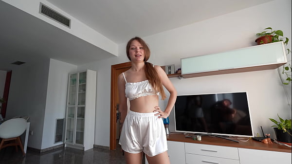 Image POV: I help my step sister to shot a porn. Huge facial. First time anal. Ass to mouth