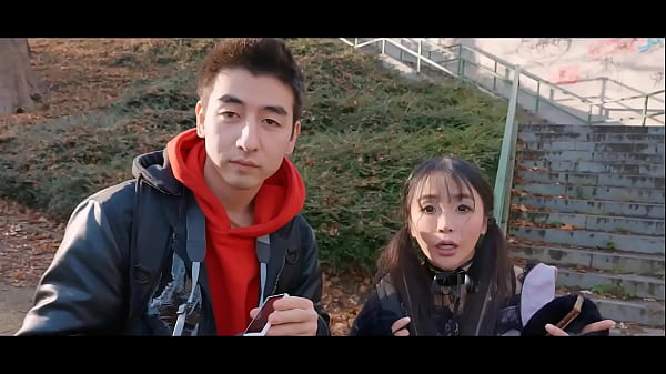Image HUNT4K. Busty Japanese tourist is fucking a stranger in front of her stupid boyfriend