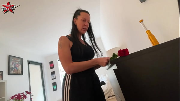 Image Mature Brunette Texas Patti Massages Patrick's Big Cock With Her Mouth