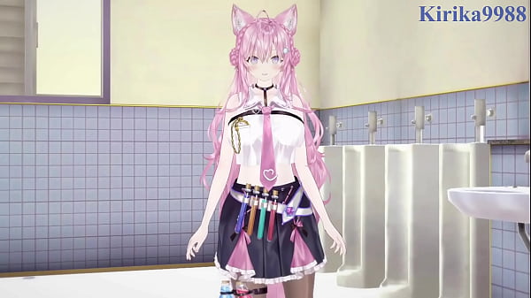 Image Amane Kanata and Hakui Koyori intense sex. - Hololive VTuber Hentai