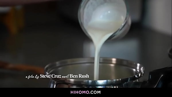 Image Chef Tim James and Boyfriend Eddie Burke Bareback Flip-Fuck Gay Session!