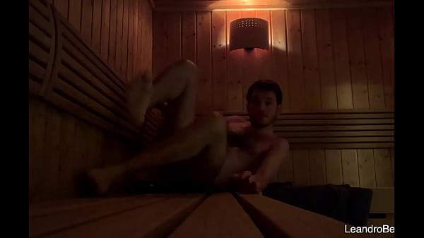 Image Public sauna caught jerking and cumming - gay exhib