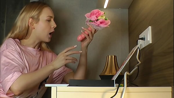 Image Petite blonde hot beauty Alecia has a new coloring book for big dick and blue balls to color