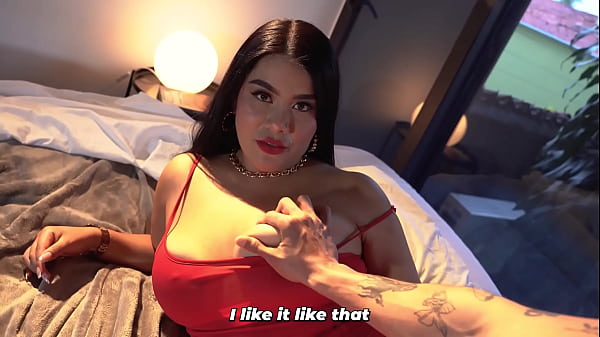 Image Big-breasted woman knows how to entertain her stepbrother with her huge breasts.