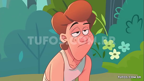 Image Desenho animado porn&ocirc_: Mijando e trepando atr&aacute_s da moita!