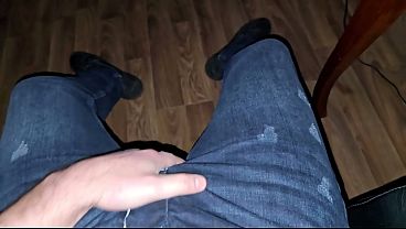Image Deutscher Meister mit Homeoffice Cumshot in roten Calvin Boxers &ndash_ PhantomGentX