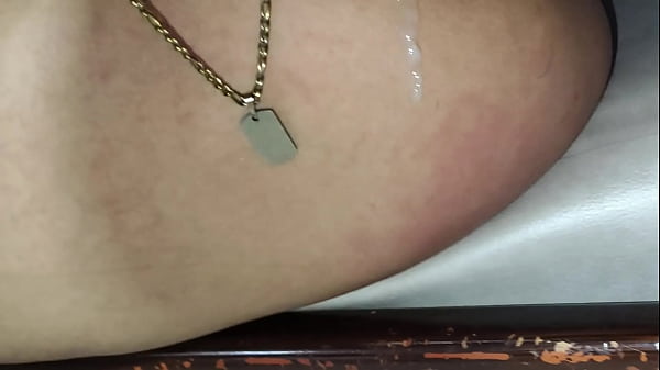 Image my black bull brokes my thong while fucking me rough and creampies me and eats his own cum