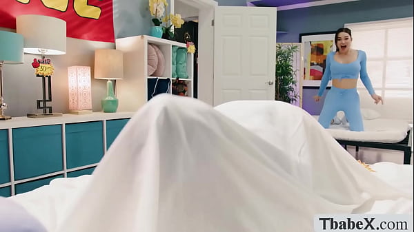 Image Two TS bed buyer test it first to hot store clerk