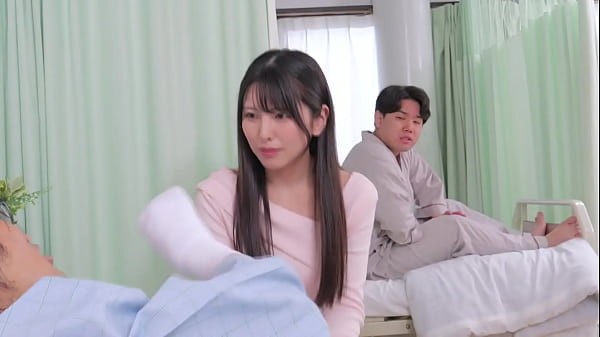 Image Part 2: My girlfriend came to visit me in the bed next to me and she was my type, so I started sexually harassing her through the curtain and she got turned on!? Her boyfriend was in the hospital and couldn't move, so I gave him a load of creampies!