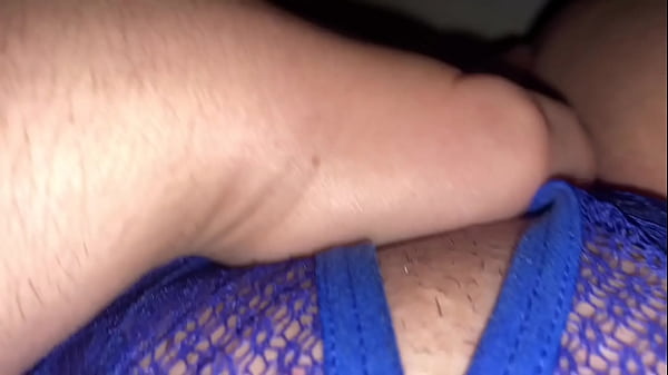 Image Co&ntilde_o gordo y mojado en la oscuridad - POV Fingering y Orgasmo real